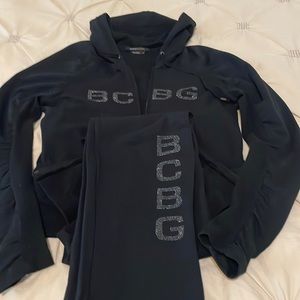 Two peace pant and jumpsuit black for women size large